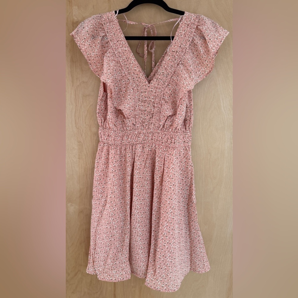 Heyson Pink Floral Dress: Small - Picture 4 of 13